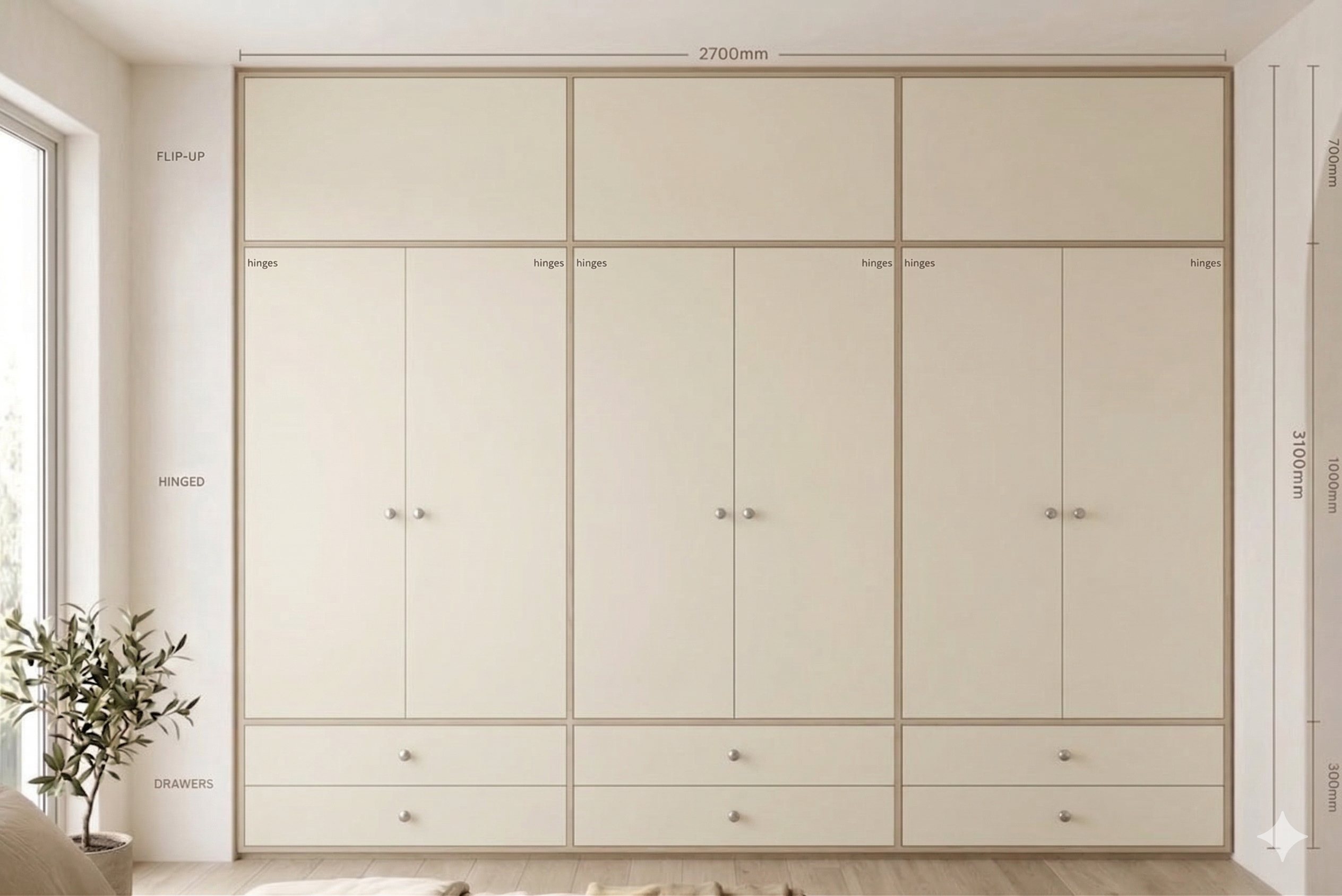 Master Bedroom Wardrobe